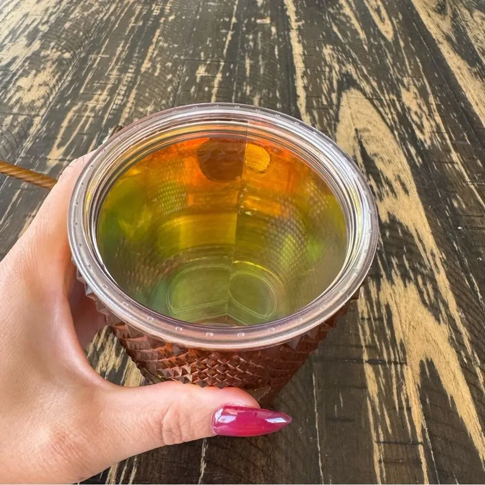 Starbucks - Iridescent Copper Studded Tumbler with Straw – 16 oz